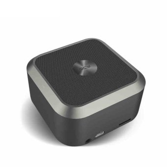 QCY QQ200 Bluetooth 4.0 speaker Cube Magnesium Alloy Body Wireless Bluetooth Stereo Mini Speaker Support TF card - Black  
