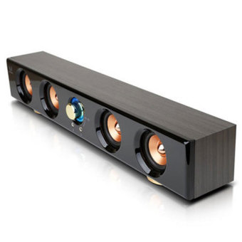 Royche MUSES MIDAS S3 Wood Soundbar 2.0 Multimedia Speaker System (Black)  