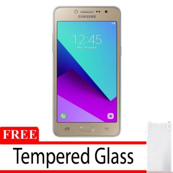 Samsung Galaxy J2 Prime Gold Free Tempered Glass