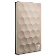 Seagate Backup Plus Ultra Slim 1TB HD HDD Hardisk Harddisk External Eksternal - GOLD