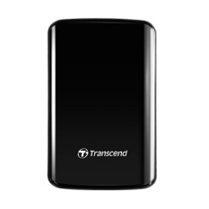 Transcend Harddisk Eksternal Storejet 25D3 - 1 TB - Hitam