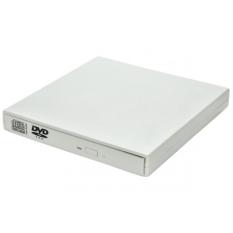 USB 2.0 External Slim CD±RW DVD ROM CD-R/RW CD-TEXT Combo Drive (White)