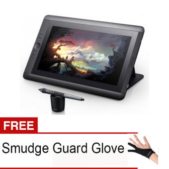 Wacom Cintiq 13HD DTK-1300 Creative Pen Display – Hitam Free Smudge Guard Glove