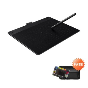 Wacom Intuos Comic CTH490 Pen Tablet – Black + Gratis Softcase dan
Proskin Antigores
