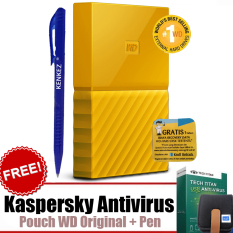 WD My Passport ULTRA New Design 1TB Portable Storage USB 3.0 - Kuning Harddisk Eksternal 2.5