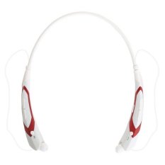 2015 HBS-760 Sport Bluetooth Headset for LG Tones iphone Samsung HBS760 Wireless Headphones Earpod Sports Earphone(White & Red)(Intl)