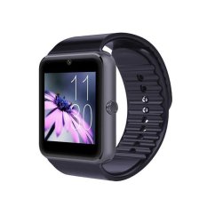 2015 Smart Watch GT08 Clock Support Sim Card Bluetooth for samsung HTC xiaomi Apple iphone Android Phone Smartwatches Black - Intl