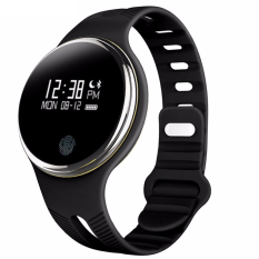 2016 Hot E07 Smartband Bluetooth smart Wristband Sport Intelligent motion Bracelet swim Waterproof IP67 for Android IOS Device(Black) - Intl