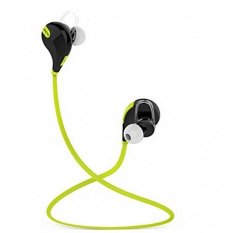 2016 New Wireless Bluetooth 4.1 Stereo Fashion Sport Running Headphone Studio Music Headset for iPhone Samsung Ecouteur (Green) - Intl