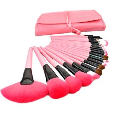 24 Makeup Brush PINK MAKEUP BRUSH Beauty Tool(INTL)