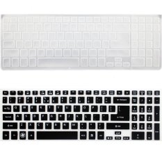 2pcs For Acer 15.6inch laptop keyboard film suitable for models:V5-571G V5-531 V5-551 M5-581 M3-581T protective film (black and Clear ) (Intl)
