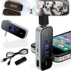 3.5mm In-car Wireless Fm Transmitter For iPhone 4S 5 iPod Touch Galaxy S2 MP3