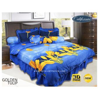 california sprei rumbai king motif golden tulip lazada indonesia california sprei rumbai king motif golden tulip lazada indonesia