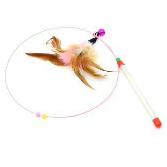 feather with bell cat teaser stick lazada feather with bell cat teaser stick lazada