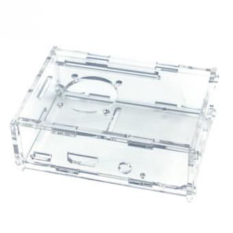 Transparent Clear Case Enclosure Box for Raspberry Pi 2 Model/ B+/3 clear