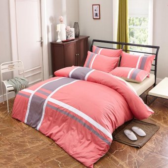 Cotton bed linen-activated stylish and cozy bedding pure cotton 4 piece set , you know are set 2.0*2.3m , Luxury linens 2.45*2.65m hood 1 to - intl