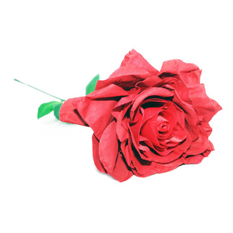 OHOME Setangkai Bunga Mawar Artificial Hiasan Dekor Ruangan - AN-B000357M - Merah