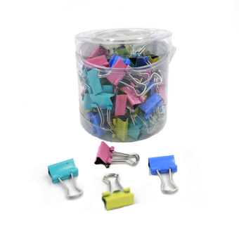 Homegarden Mini Metal Binder Grip Clips Multicolor
