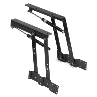 Harga 1pair Lift Up Top Coffee Table Lifting Frame Mechanism Spring Hinge Hardware DIY - intl