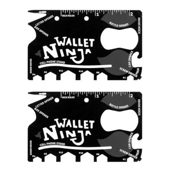 Wallet Ninja Multi Purpose Wallet Ninja 18 in 1 - 2 Pcs