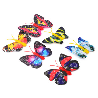 360DSC 5cm Butterfly Magnets Fridge Magnetic Stickers 6-Pack
