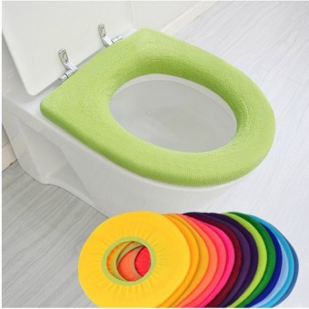 Jiayiqi o berbentuk hangat toilet duduk untuk menutupi kamar mandinya (acak)