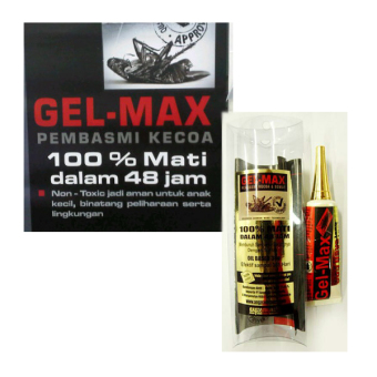 Gel-Max Gel Pembasmi Kecoa Cockroach Exterminator Non Toxic Oil Based 30gr