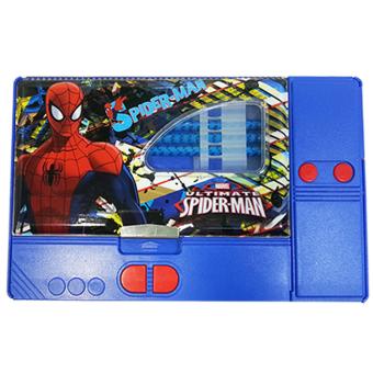 3D - Spesial Kotak Pensil Avengers / Spiderman 3D JUMBO Import Keren / Karakter Cowok / biru