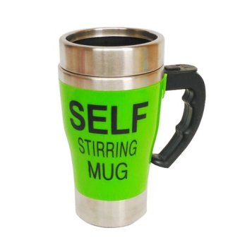 Self Stirring Mug - Hijau