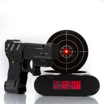 LaCarla Gun Alarm Clock