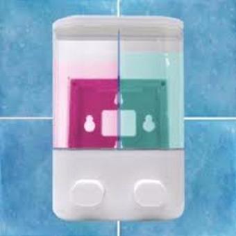 FaFa66 Soap Dispencer 2 in 1 Dispenser Sabun & Shampoo [2 Tabung]