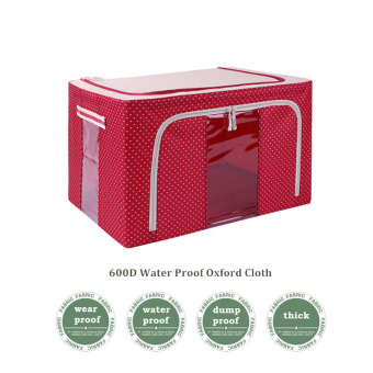 Jlove Big Capacity Foldable Quilt Sorting Anti-Bacterial Clothing Organizer Bags Storage Bin Box 50*40*33cm - intl