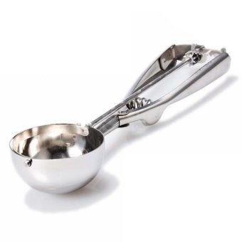 Stainless Steel 4cm Scoop for Ice Cream Mash Potato Food Spoon Kitchen Ball