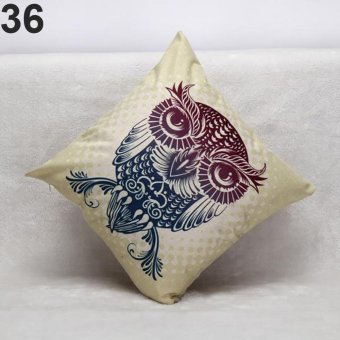 Broadfashion Fashion Print Throw Pillow Case Cushion Cover Home Sofa Decoration #36 - intl