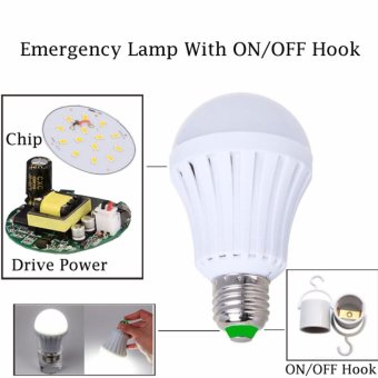 LED Bohlam - Lampu LED Emergency 12 Watt - 1 Pcs