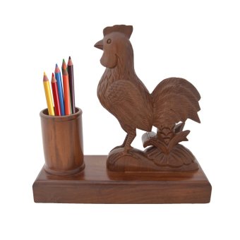 Light House Jepara Wooden Craft Tempat Pena Ayam