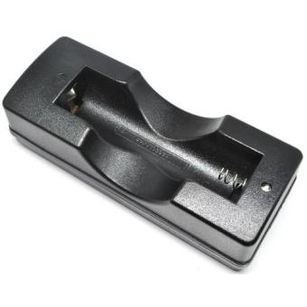 Charger Baterai 18650 Micro USB 1 Slot - (Black)