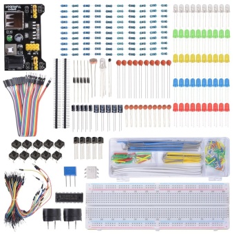 Beginner Starter Jumper Wire Learning Kit Breadboard LED for Raspberry Pi - intl