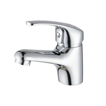 Tap hot and cold wash basins basin-wide brass tap mixer + inlet pipe fittings, a pair of upgrade 1027+ angle valve + water - intl