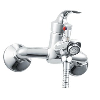 Bath shower suite bathroom water breathing slim boost faucets Cu all cold water bath faucet 93132EC93132EC+S902EC slide rods ,93132EC+S902EC slide rods - intl