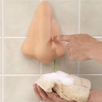 Funny Soap Dispenser Lotion Nose Snot Model