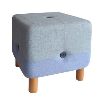 Felagro The Cube 40 Pouf Chair - Sky Blue-Blue