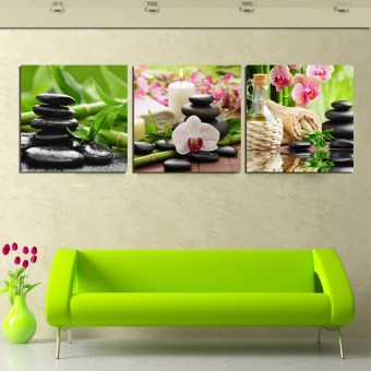 3 Panel Wall Art Nature Seeds Wall Mural Painting Home Decor Modern Art Picture Paint on Canvas Prints Unframed - Intl
