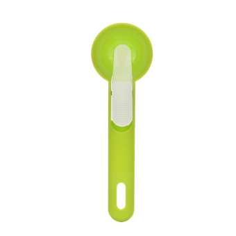 HomeGarden Creative Plastic Kitchen Ice Cream Scoop Fruit ladle Cooking Tools (Green)