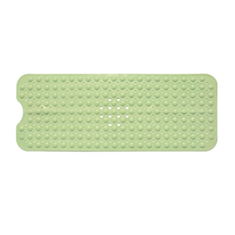 360DSC Non-slip PVC Massage Bath Mat Pad Shower Tub Bathroom Mat with Suction Cup (40*100CM) - Green