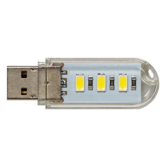 LED Bright USB Mini LED Light - Transparent