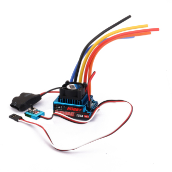 Harga BolehDeals 120 amp ESC Tanpa Sikat Dengan Sensor pengendali kecepatan untuk 1/8 1