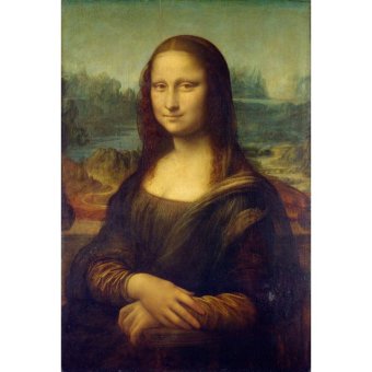 Jiekley Fine Art - Lukisan Monalisa Karya Leonardo da Vinci - 1503-1505