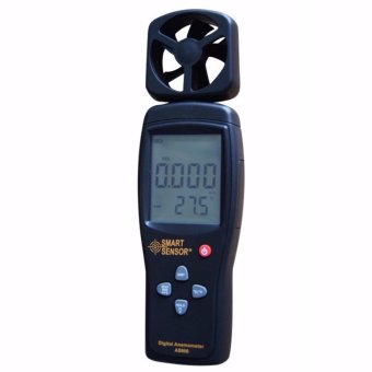 Smart Sensor AS806 Digital Anemometer Wind Speed Meter Wind Direction Tester 0.3~45m/s - intl