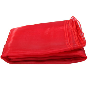 Red Table Organza Runners Fabric DIY Wedding Party Bow Decoration 5x1.4m  - intl